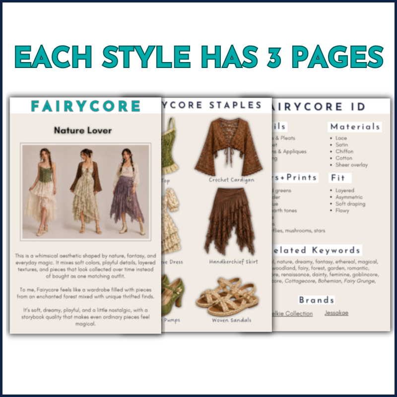 Fashion Aesthetic Guide For Resellers: 32 Styles To Source & Sell With Listing Keywords